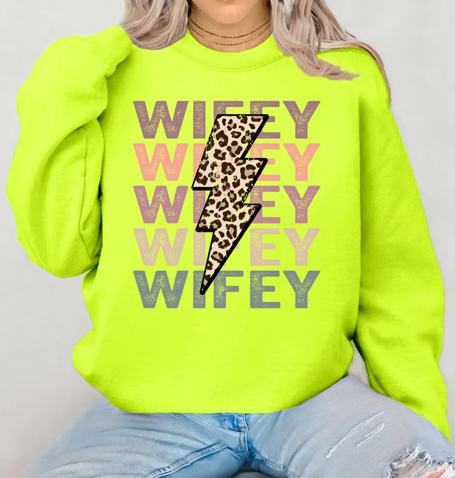 Wifey - Crewneck Sweatshirt