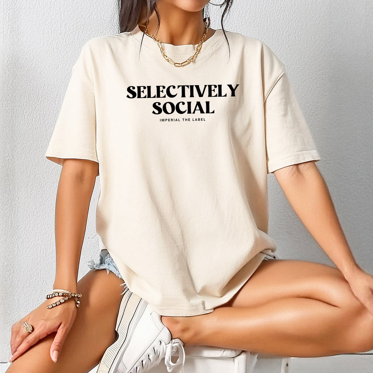 Selectively Social - Adult Comfort Colors T-Shirt