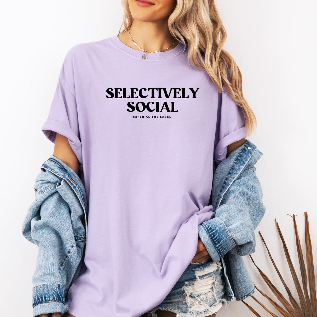 Selectively Social - Adult Comfort Colors T-Shirt