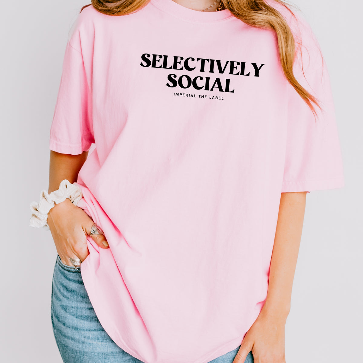 Selectively Social - Adult Comfort Colors T-Shirt
