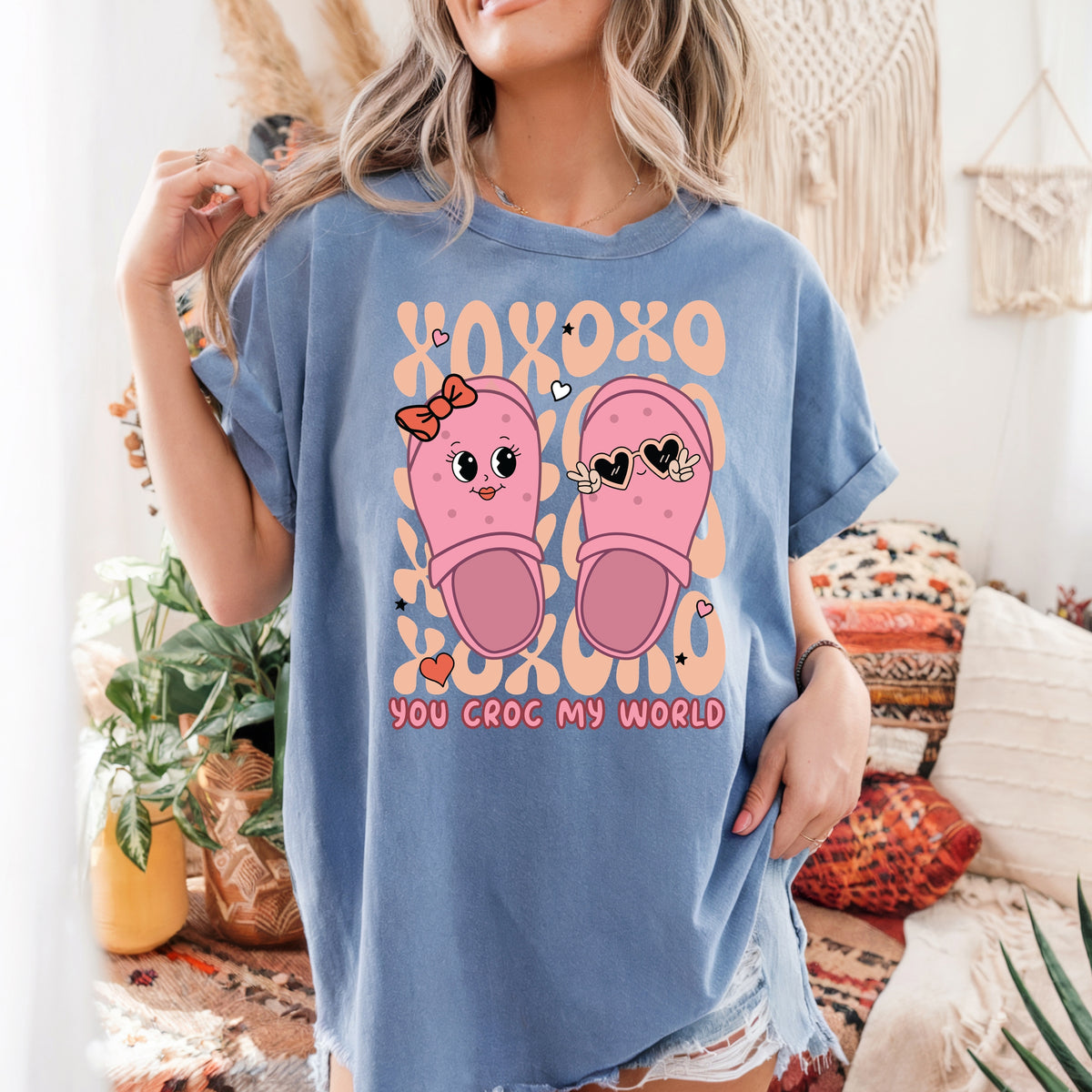 You Croc My World  - Adult Comfort Colors T-Shirt