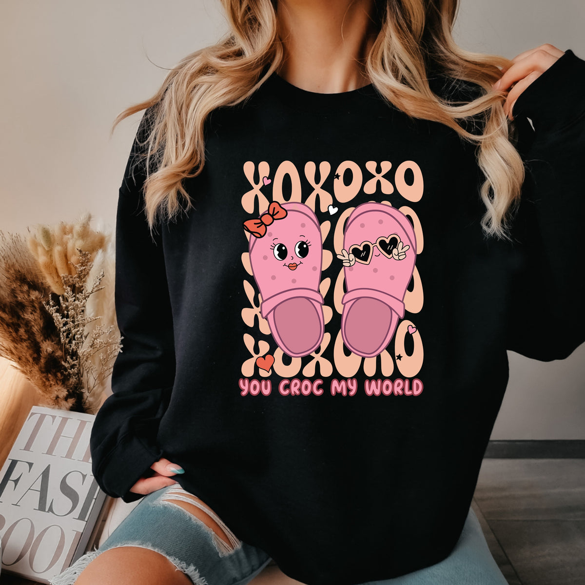 You Croc My World  - Adult Crewneck Sweatshirt