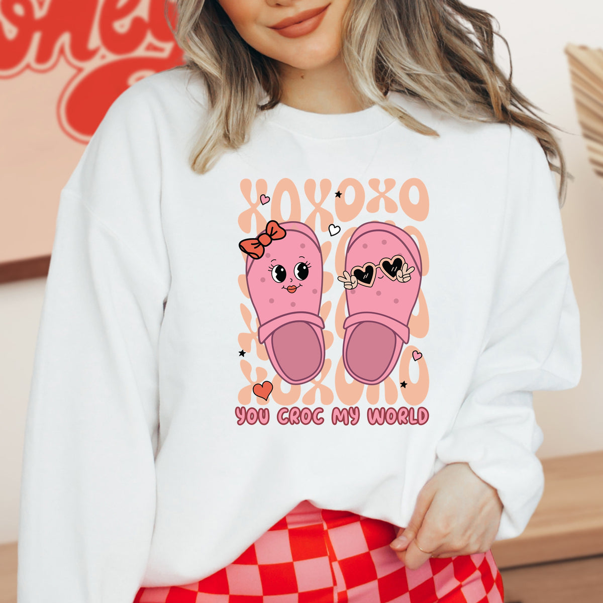 You Croc My World  - Adult Crewneck Sweatshirt