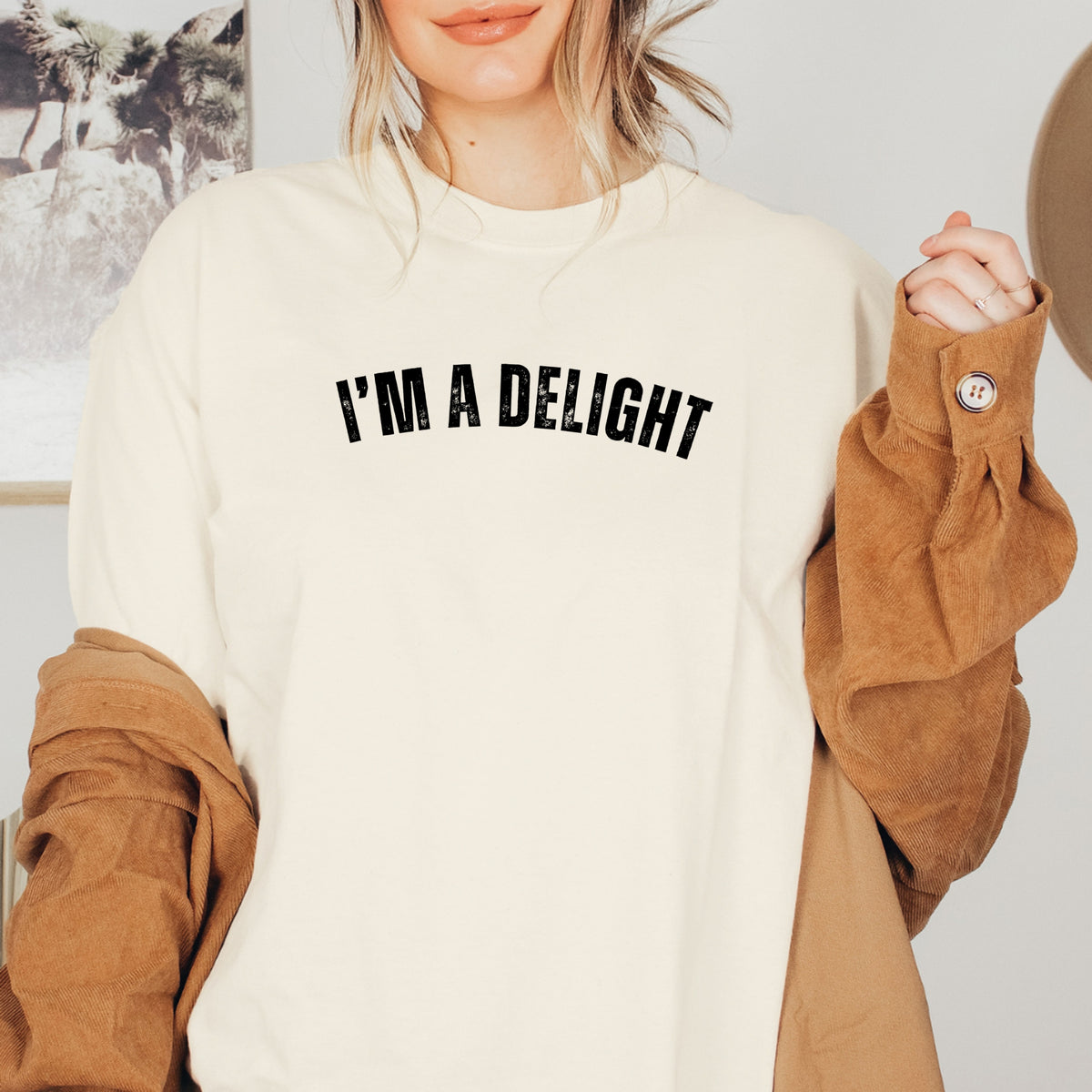 I'm a Delight - Adult Softstyle T-Shirt