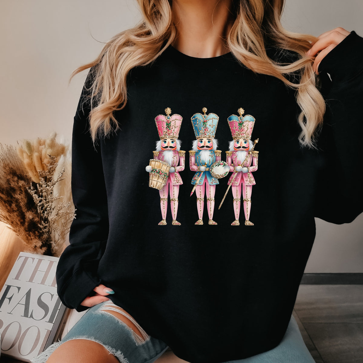 Vintage Nutcrackers - Adult Crewneck Sweatshirt