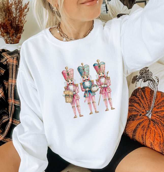 Vintage Nutcrackers - Adult Crewneck Sweatshirt
