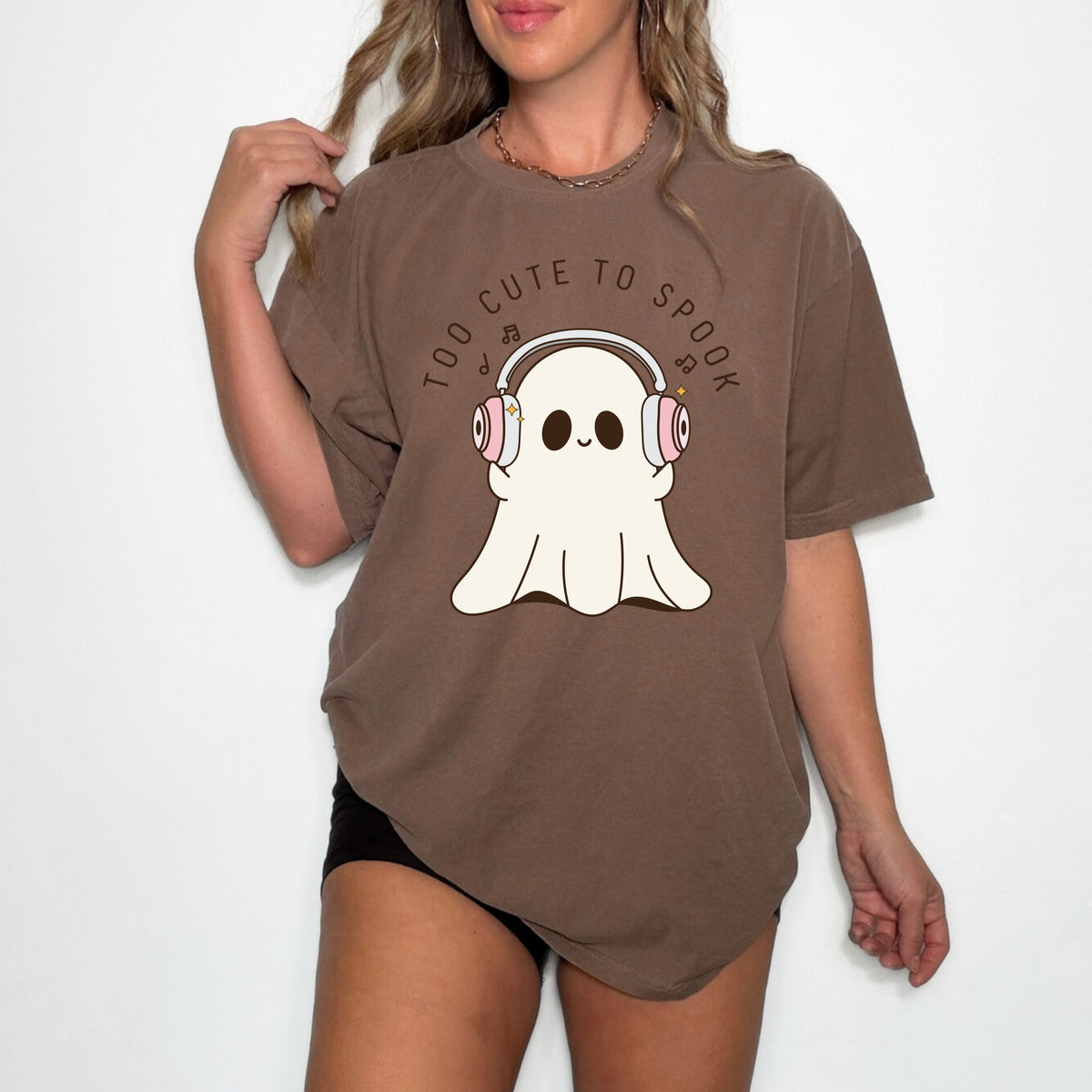 Too Cute To Spook Halloween -Adult Comfort Colors T-Shirt