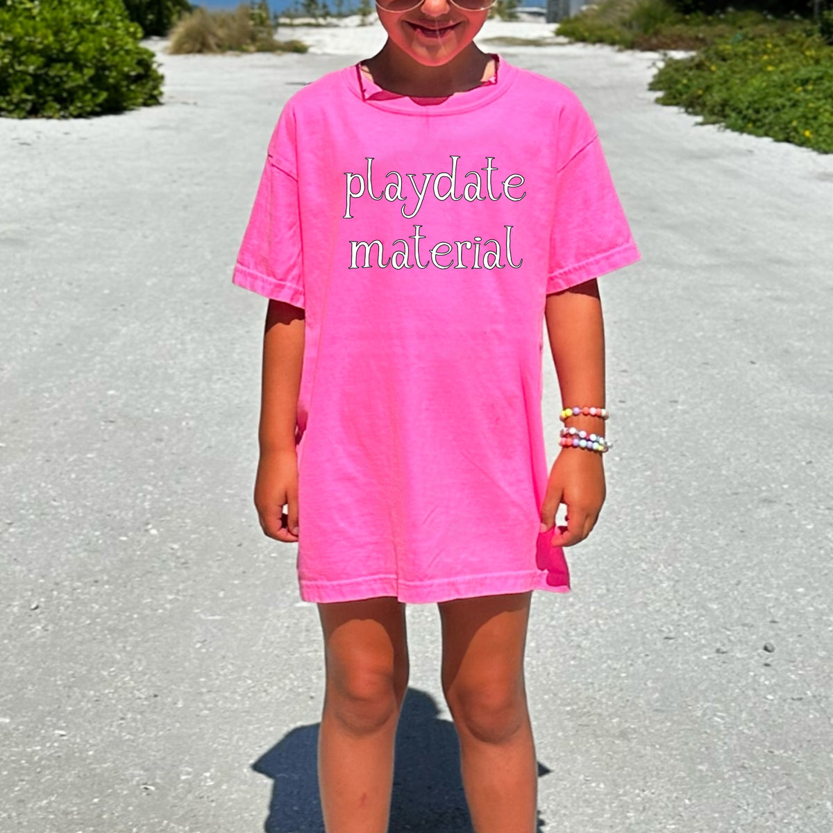 Playdate Material Kids - Youth Comfort Colors T-Shirt