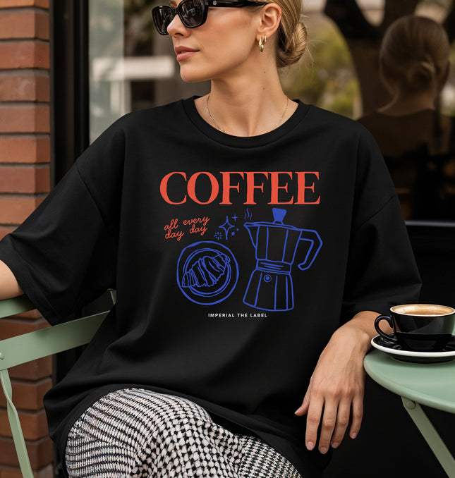 Coffee All Day, Everyday - Adult Comfort Colors T-Shirt