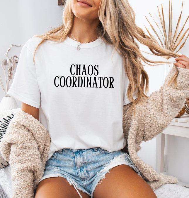 Chaos Coordinator - Adult Comfort Colors T-Shirt