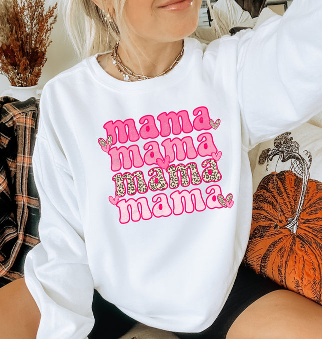 Mama Colorful - Adult Crewneck Sweatshirt