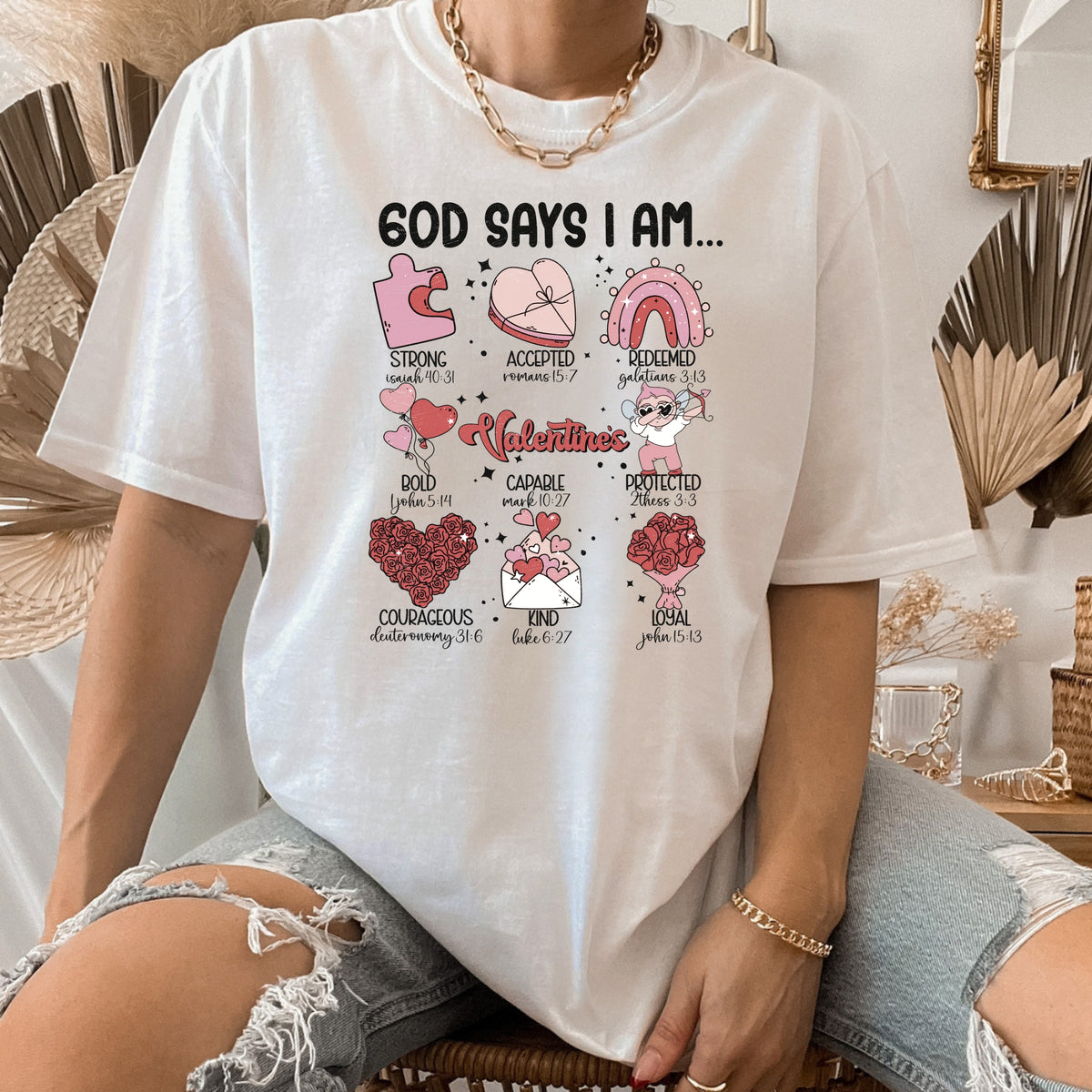 God Says I Am - Softstyle 100% Cotton T-Shirt – Comfy Unisex Fit, Premium Quality Tee