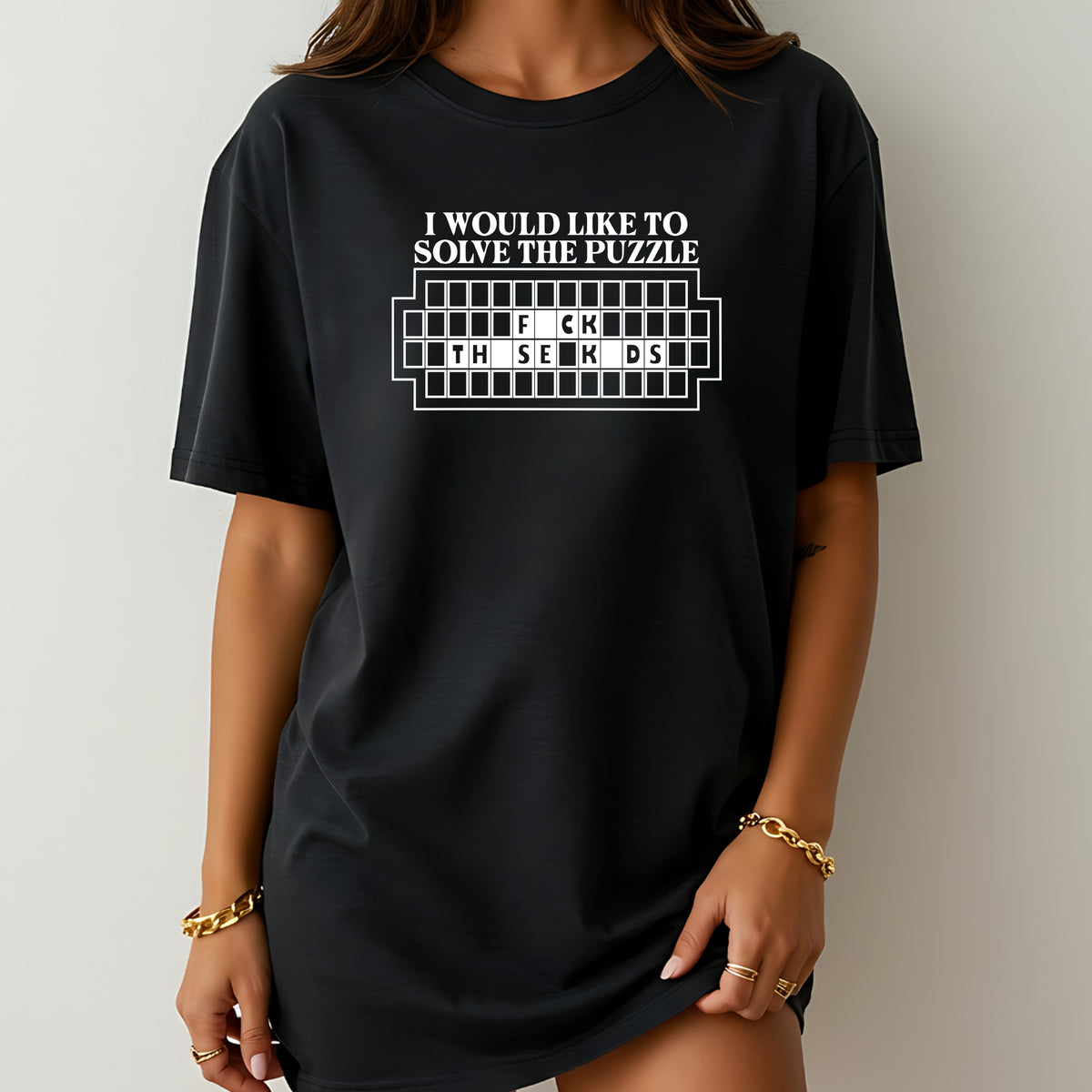 I Would Like to Solve The Puzzle - Adult Softstyle T-Shirt
