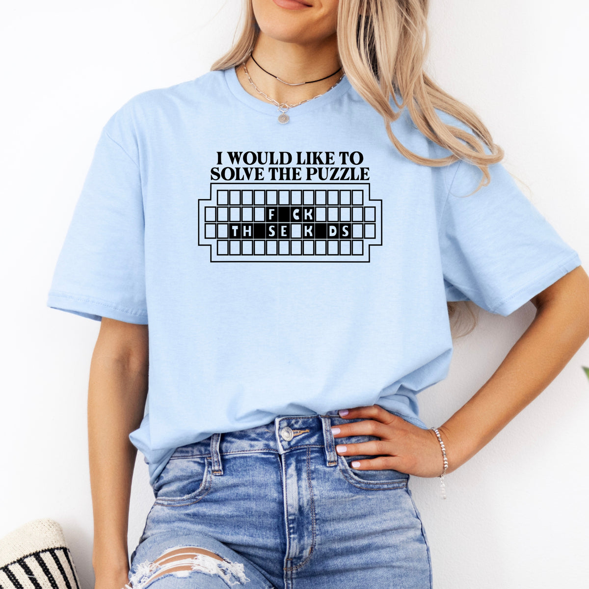 I Would Like to Solve The Puzzle - Adult Softstyle T-Shirt