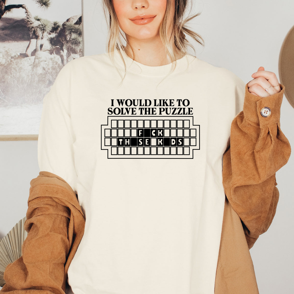 I Would Like to Solve The Puzzle - Adult Softstyle T-Shirt