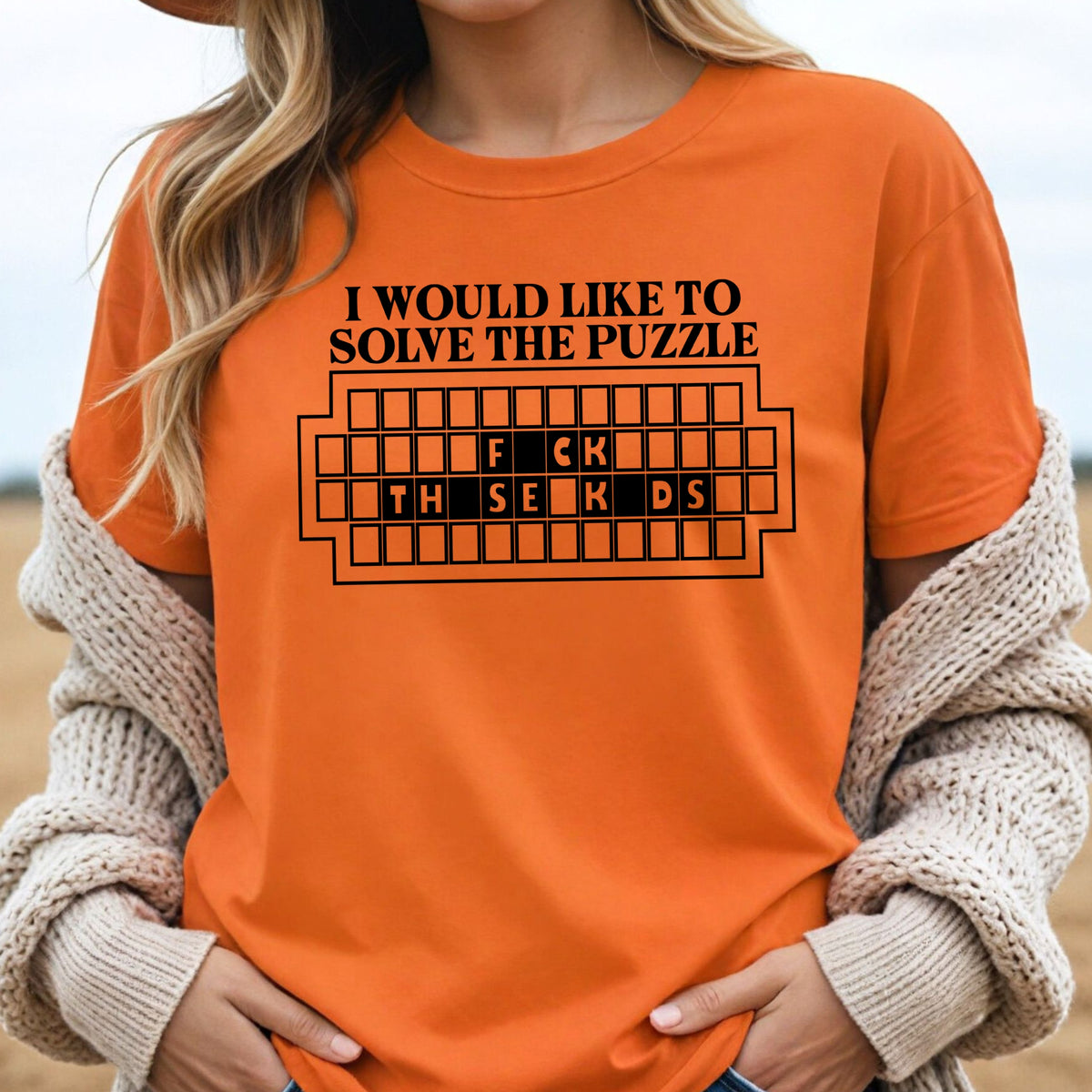 I Would Like to Solve The Puzzle - Adult Softstyle T-Shirt