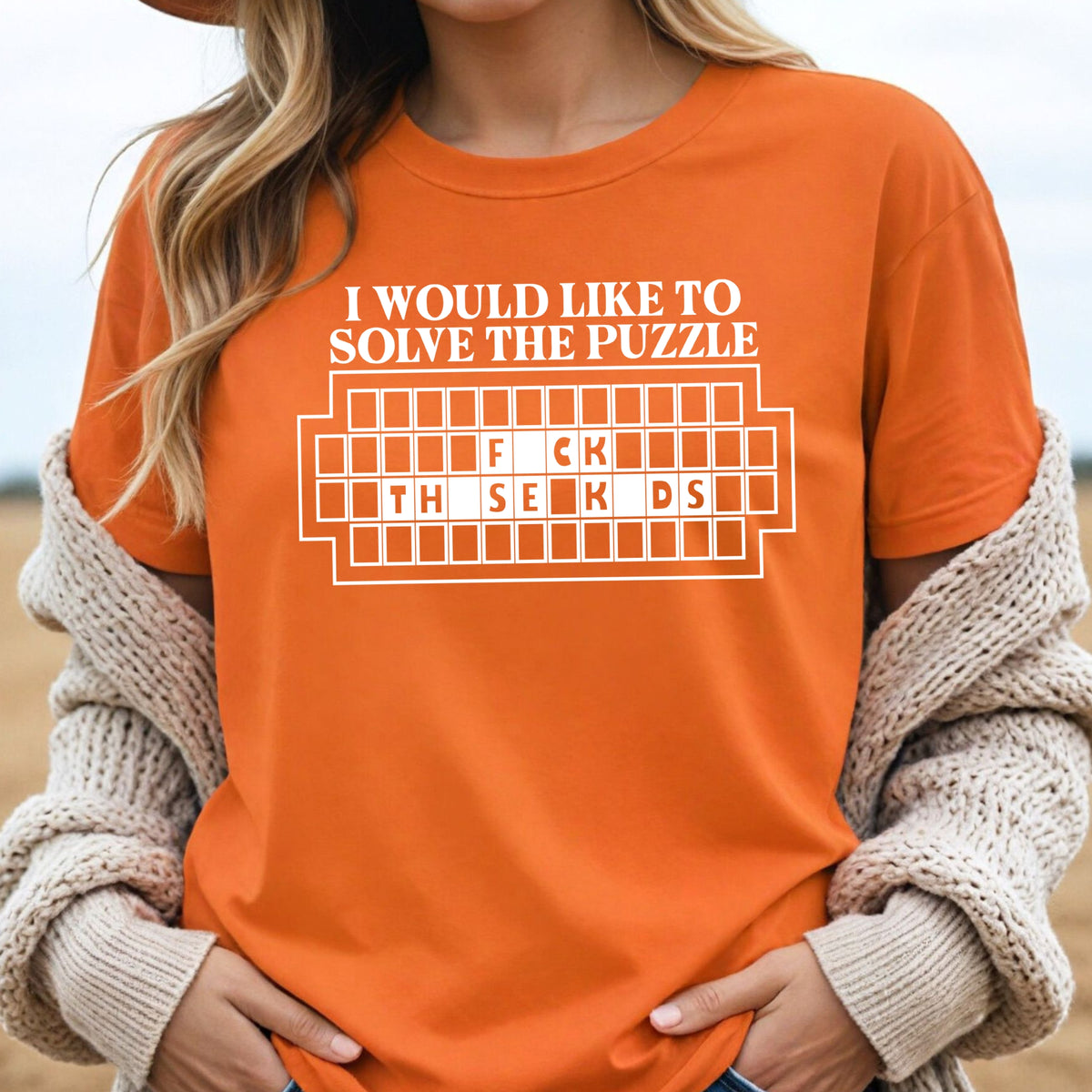 I Would Like to Solve The Puzzle - Adult Softstyle T-Shirt