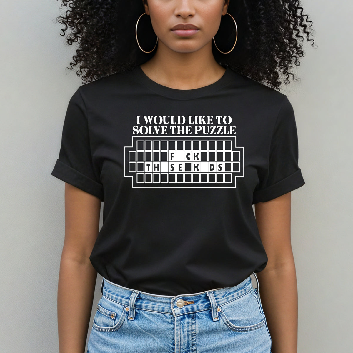 I Would Like to Solve The Puzzle Tee - Savage T-Shirt, Unfiltered Mood, Millennial Humor - Softstyle 100% Cotton T-Shirt – Comfy Unisex Fit, Premium Quality Tee