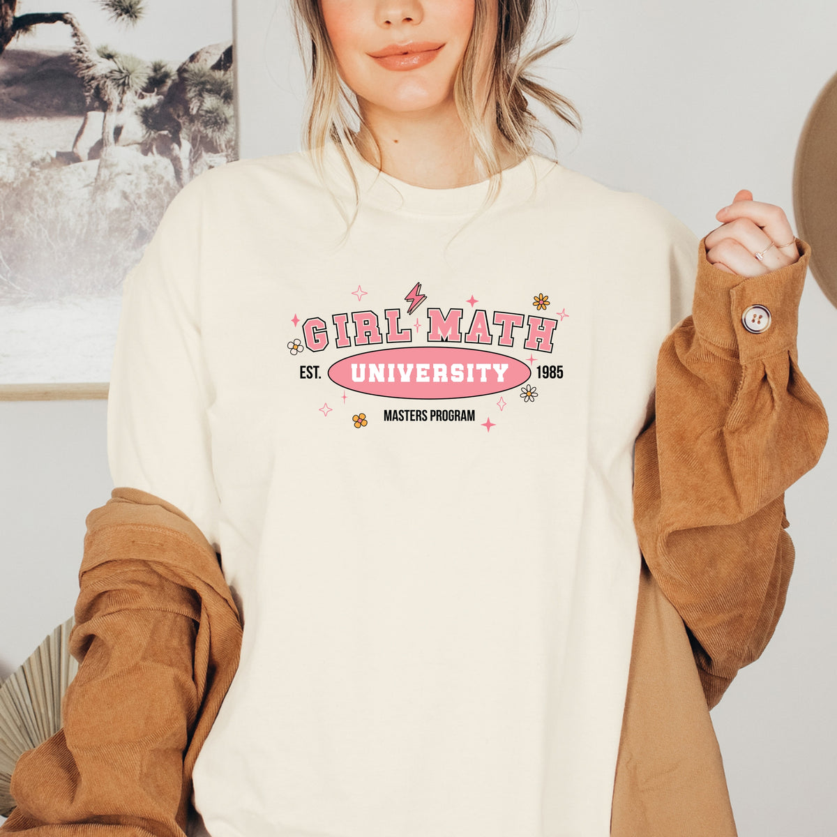 Girl Math University –  Adult Softstyle T-Shirt