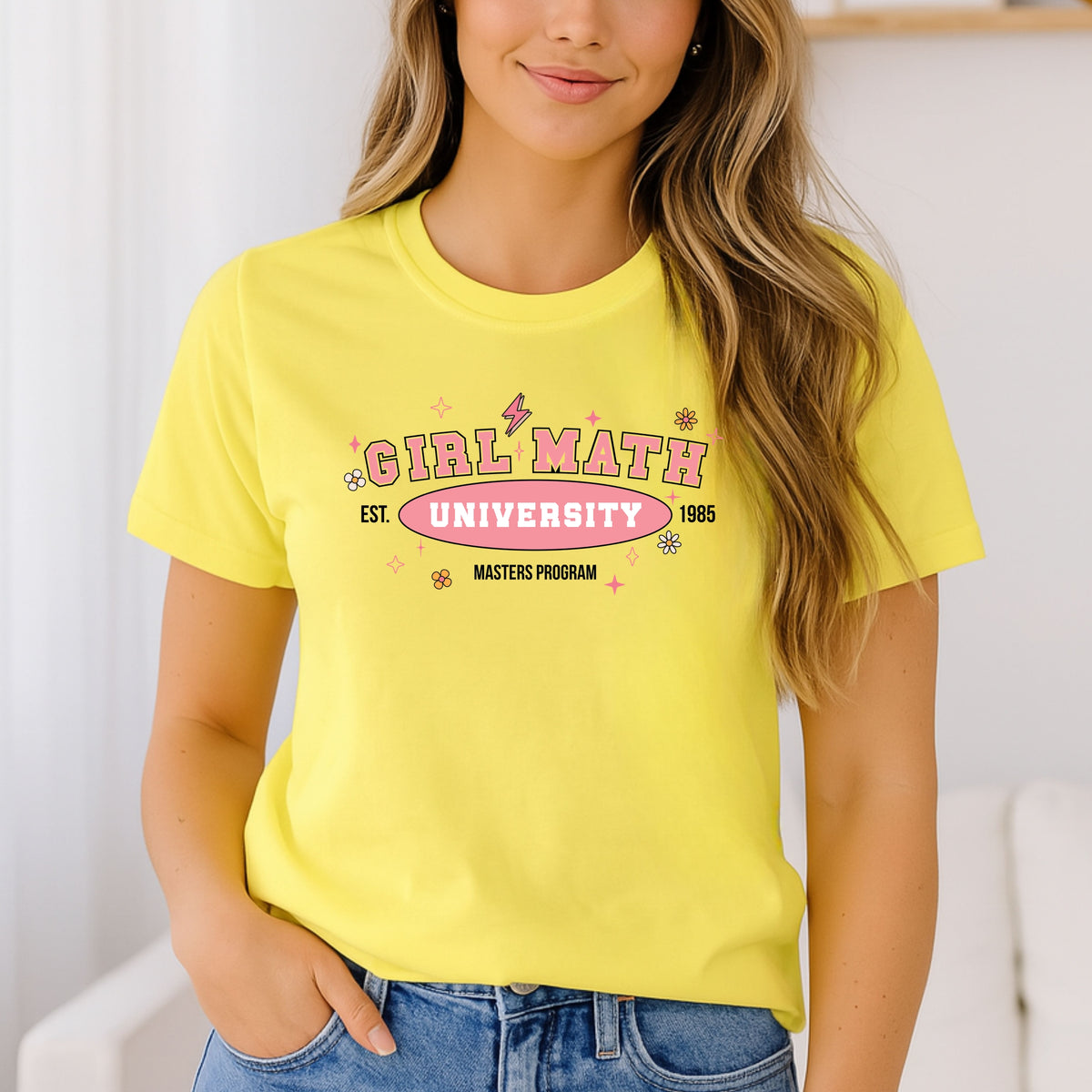 Girl Math University –  Adult Softstyle T-Shirt