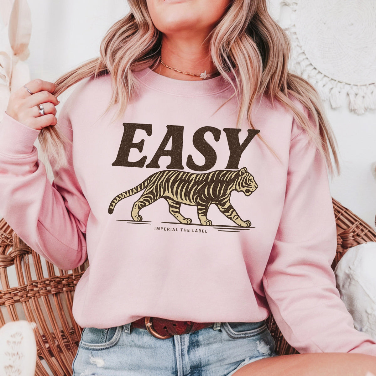 Easy - Adult Crewneck Sweatshirt