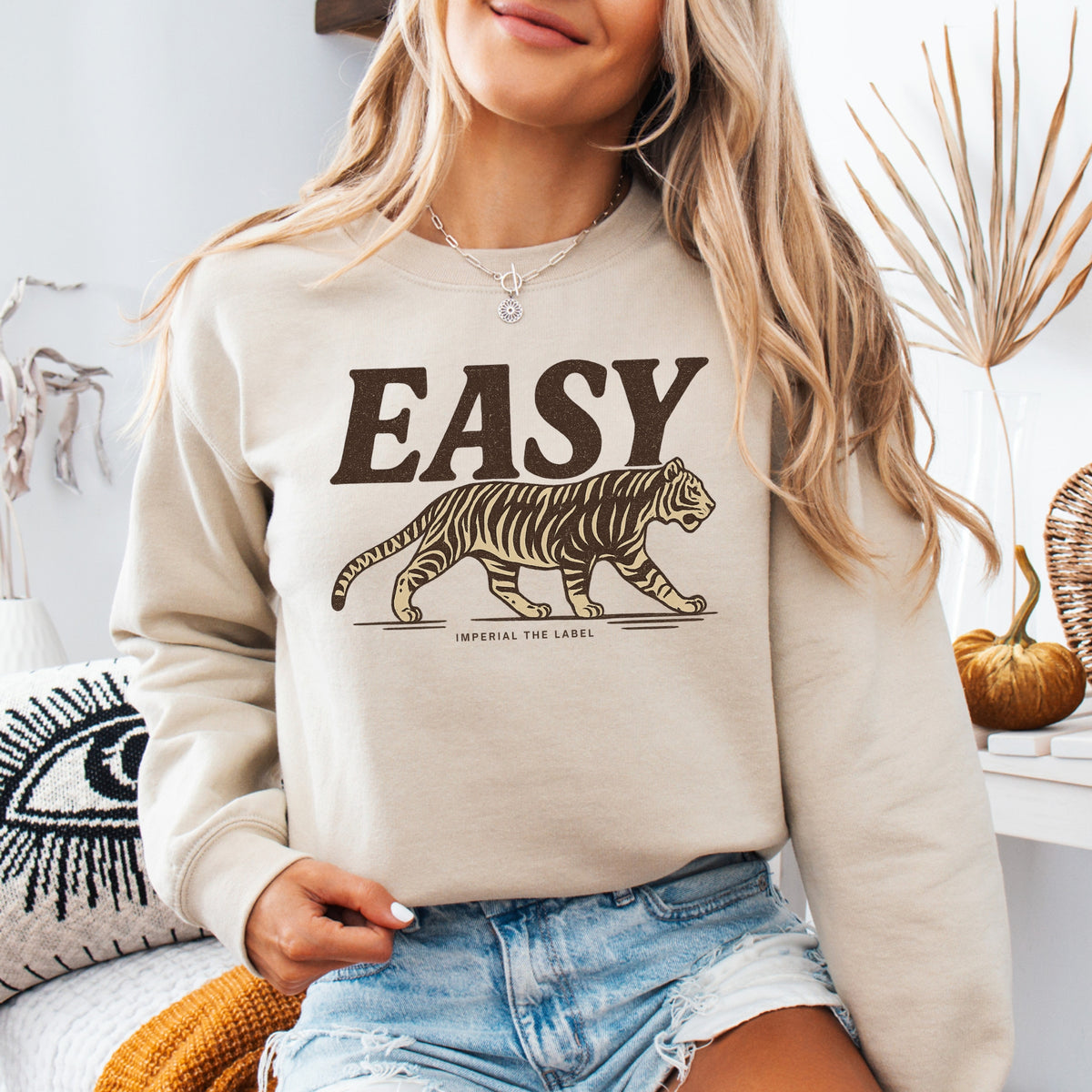Easy - Adult Crewneck Sweatshirt