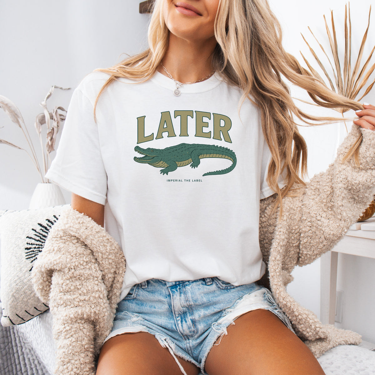 Later - Adult Comfort Colors T-Shirt