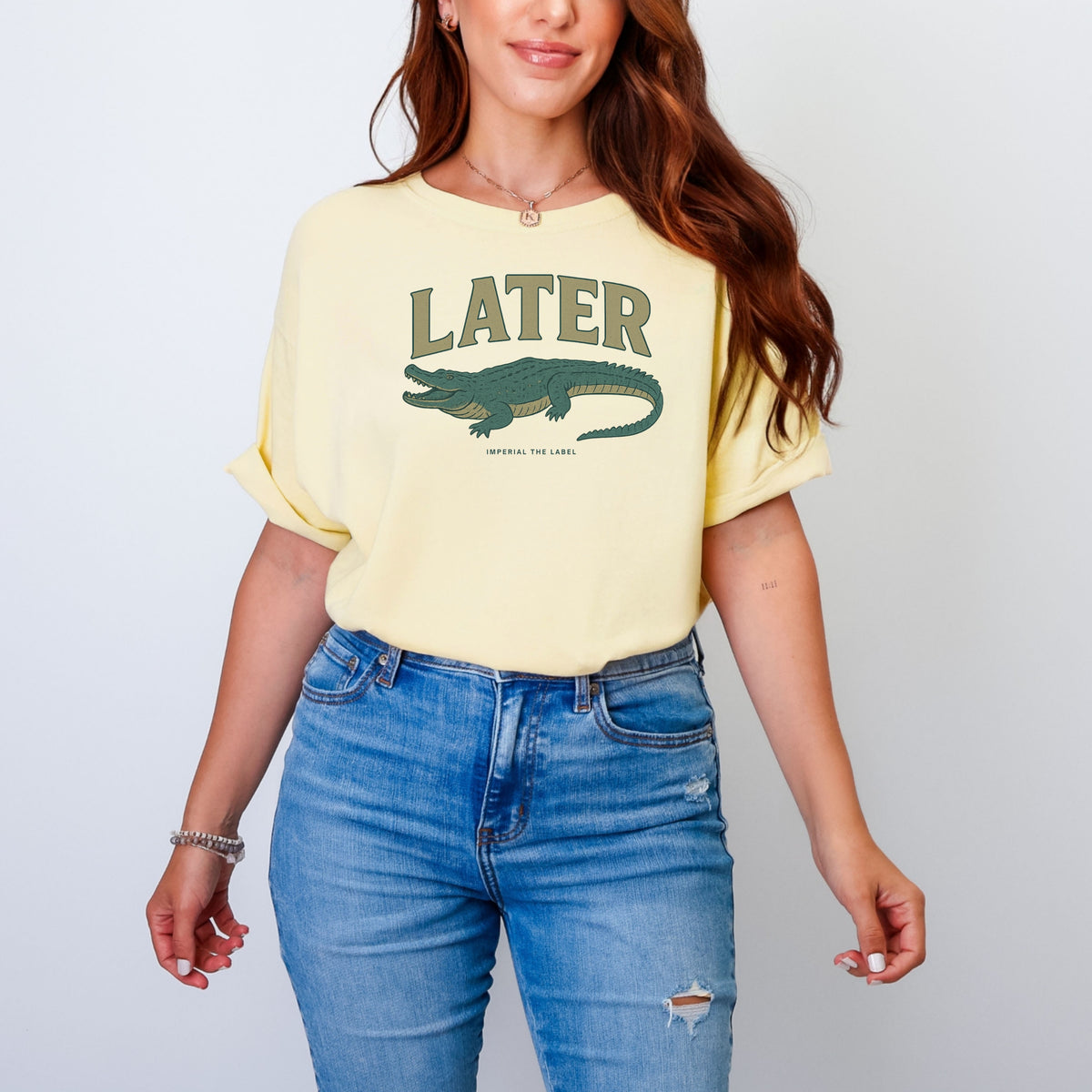 Later - Adult Comfort Colors T-Shirt