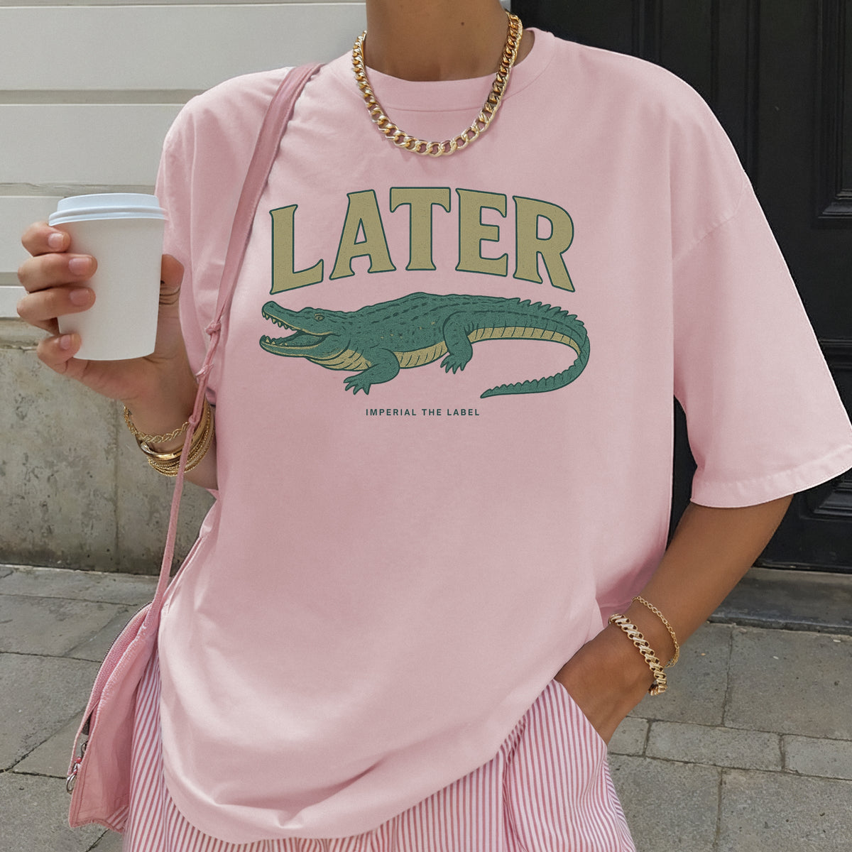 Later - Adult Comfort Colors T-Shirt