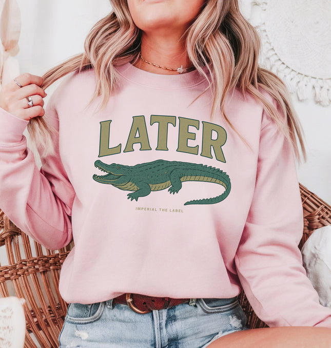 Later - Adult Crewneck Sweatshirt