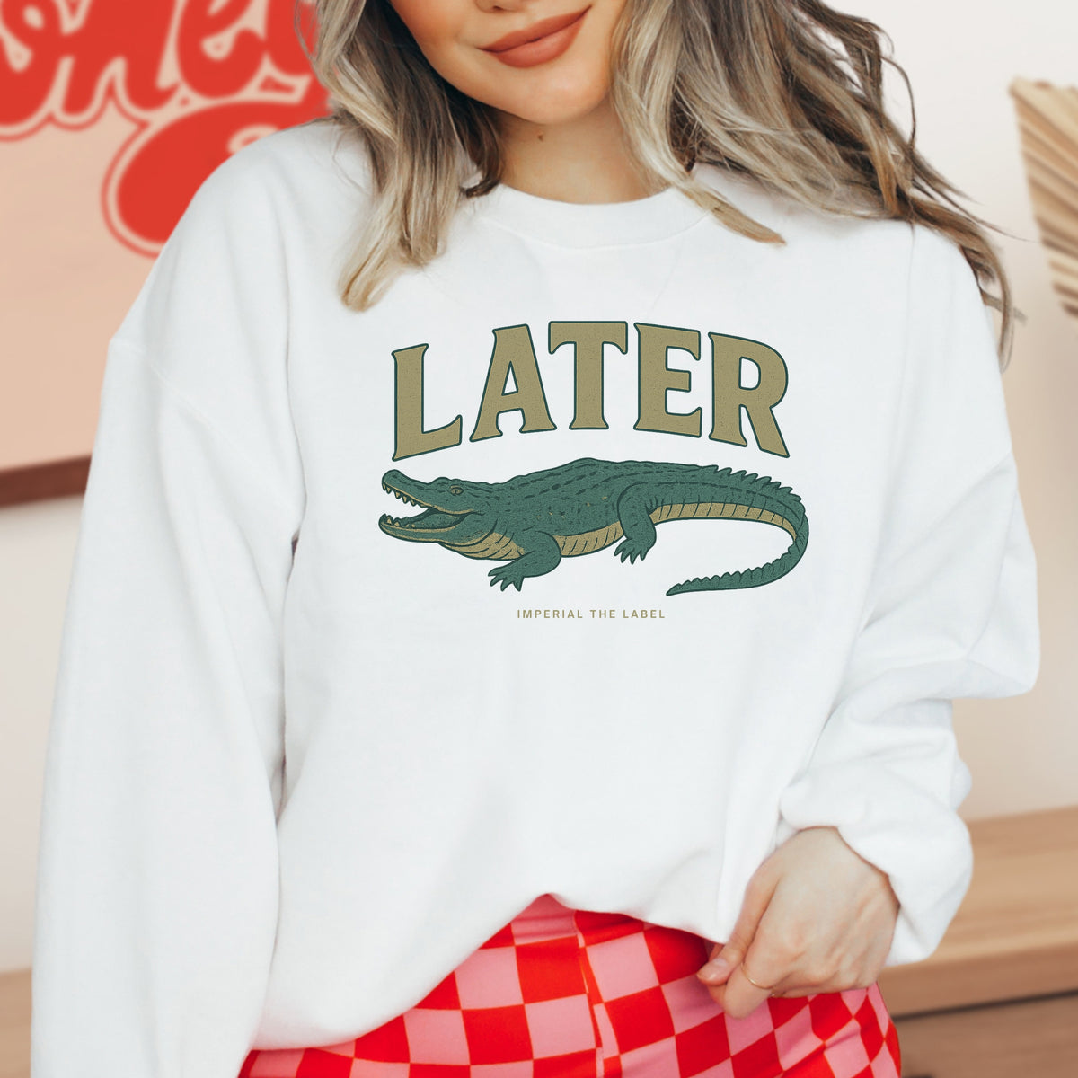 Later - Adult Crewneck Sweatshirt