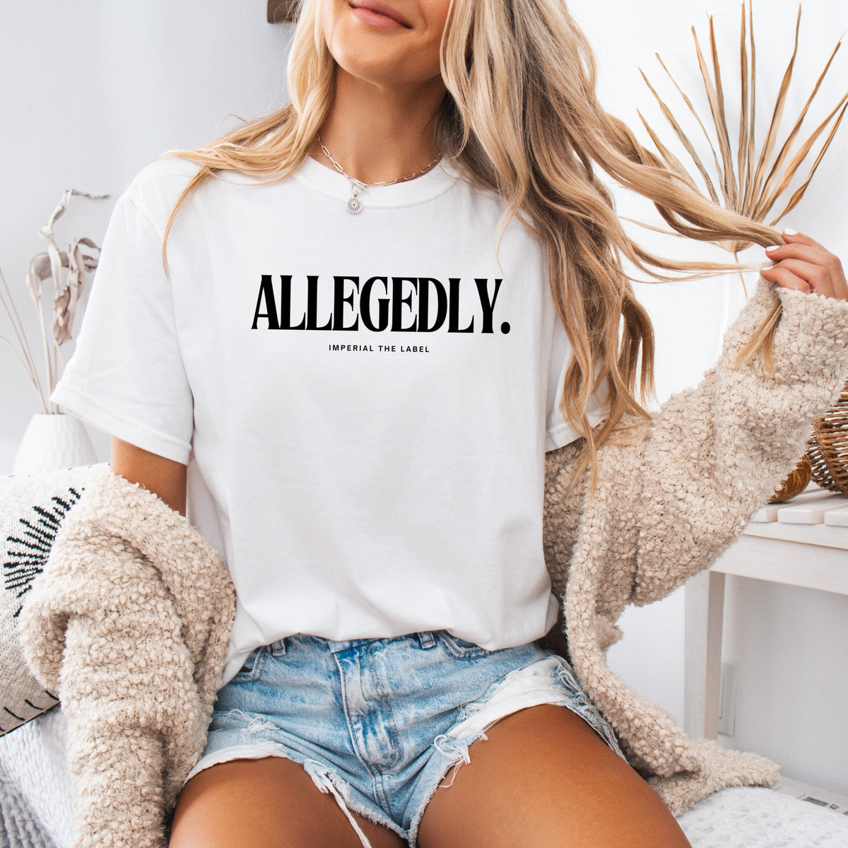 Allegedly - Adult Comfort Colors T-Shirt