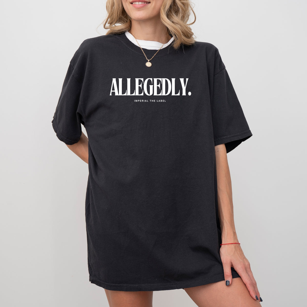Allegedly - Adult Comfort Colors T-Shirt