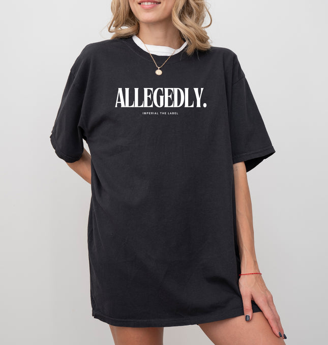 Allegedly - Adult Comfort Colors T-Shirt