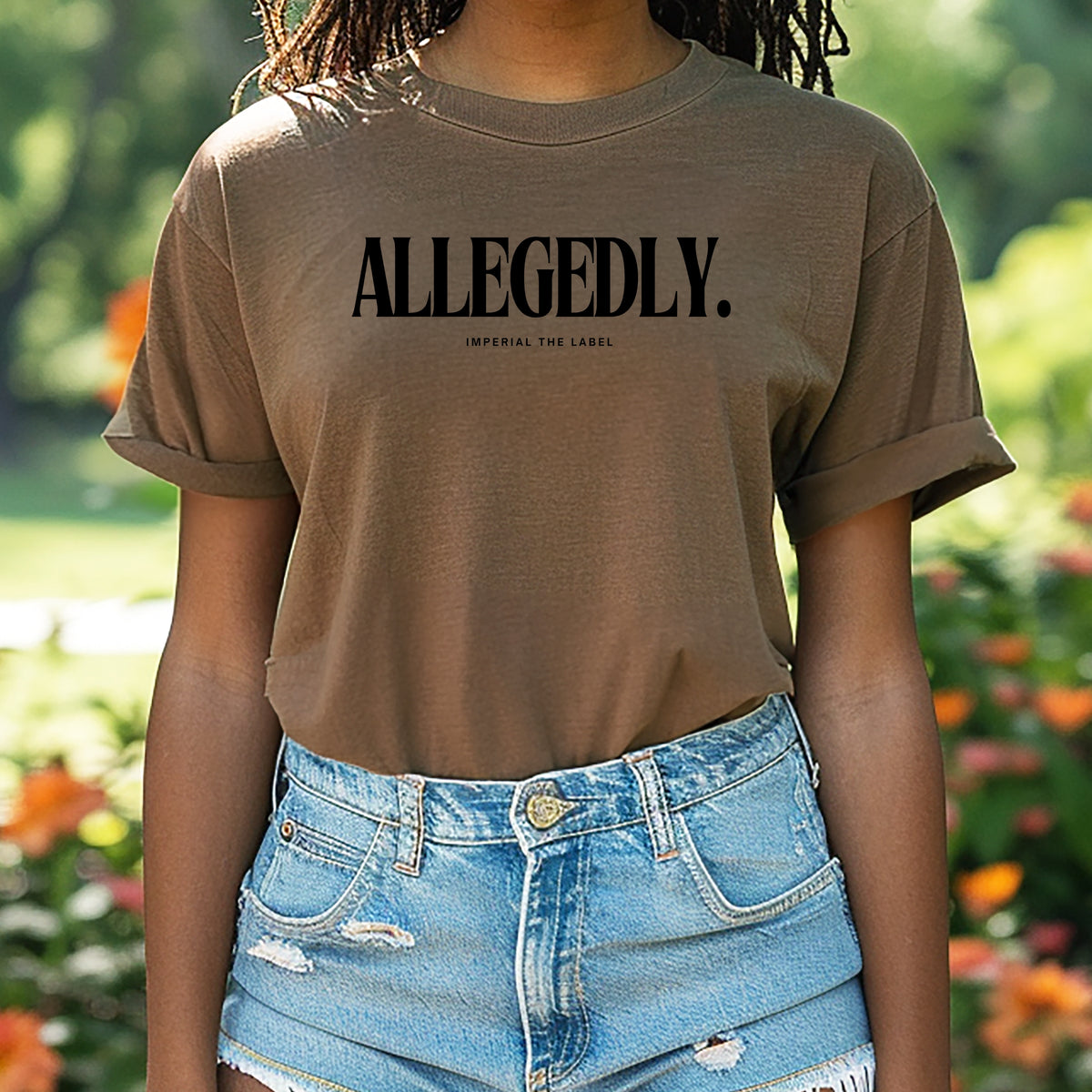 Allegedly - Adult Comfort Colors T-Shirt