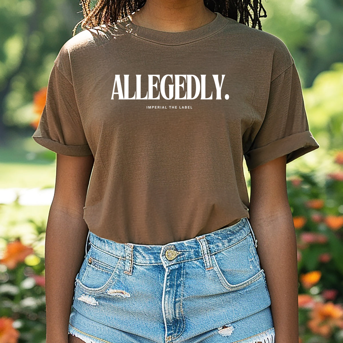 Allegedly - Adult Comfort Colors T-Shirt