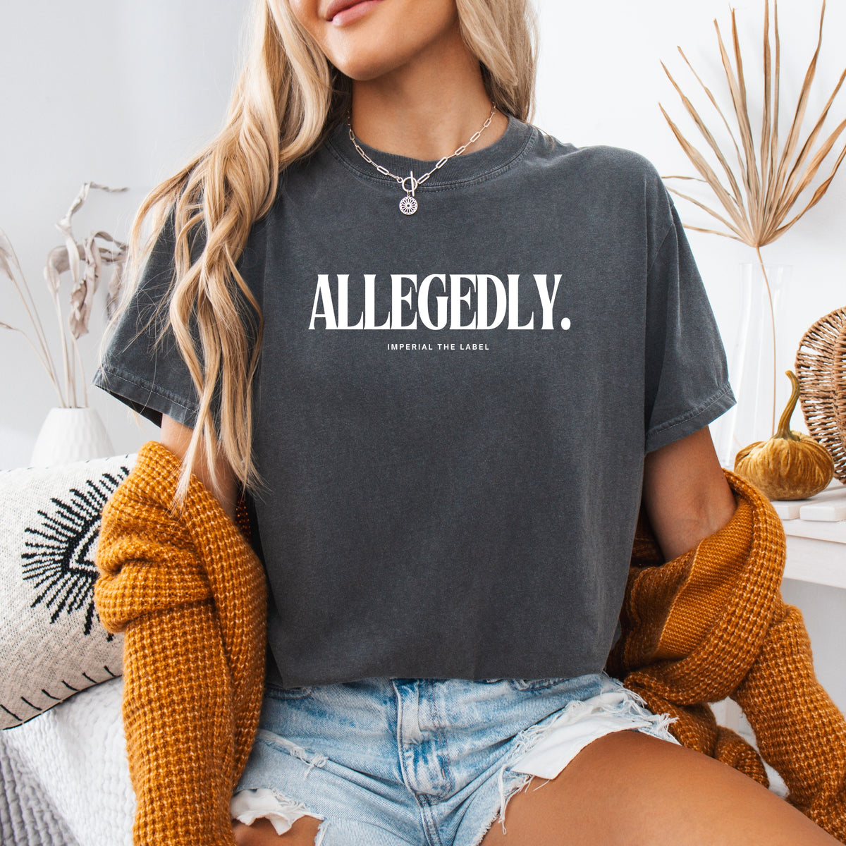 Allegedly - Adult Comfort Colors T-Shirt