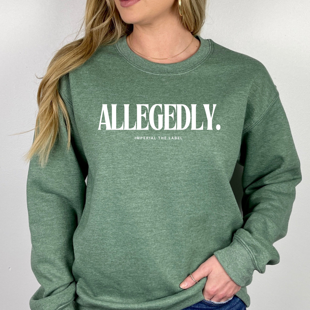 Allegedly - Adult Crewneck Sweatshirt
