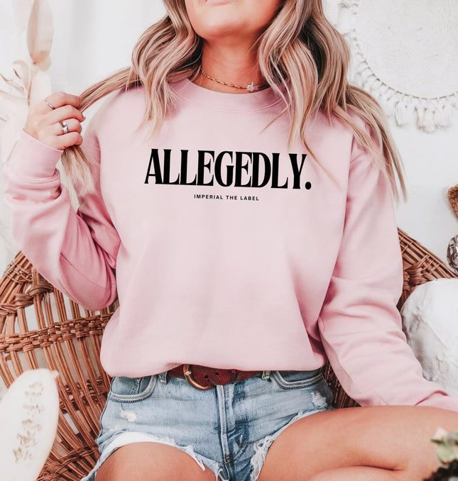 Allegedly - Adult Crewneck Sweatshirt