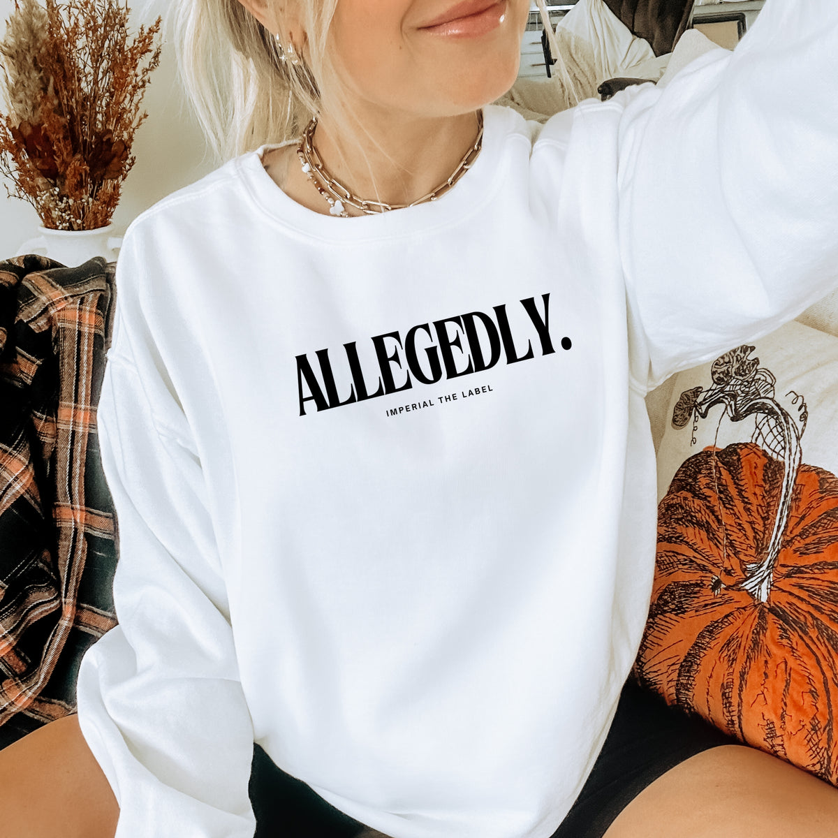 Allegedly - Adult Crewneck Sweatshirt