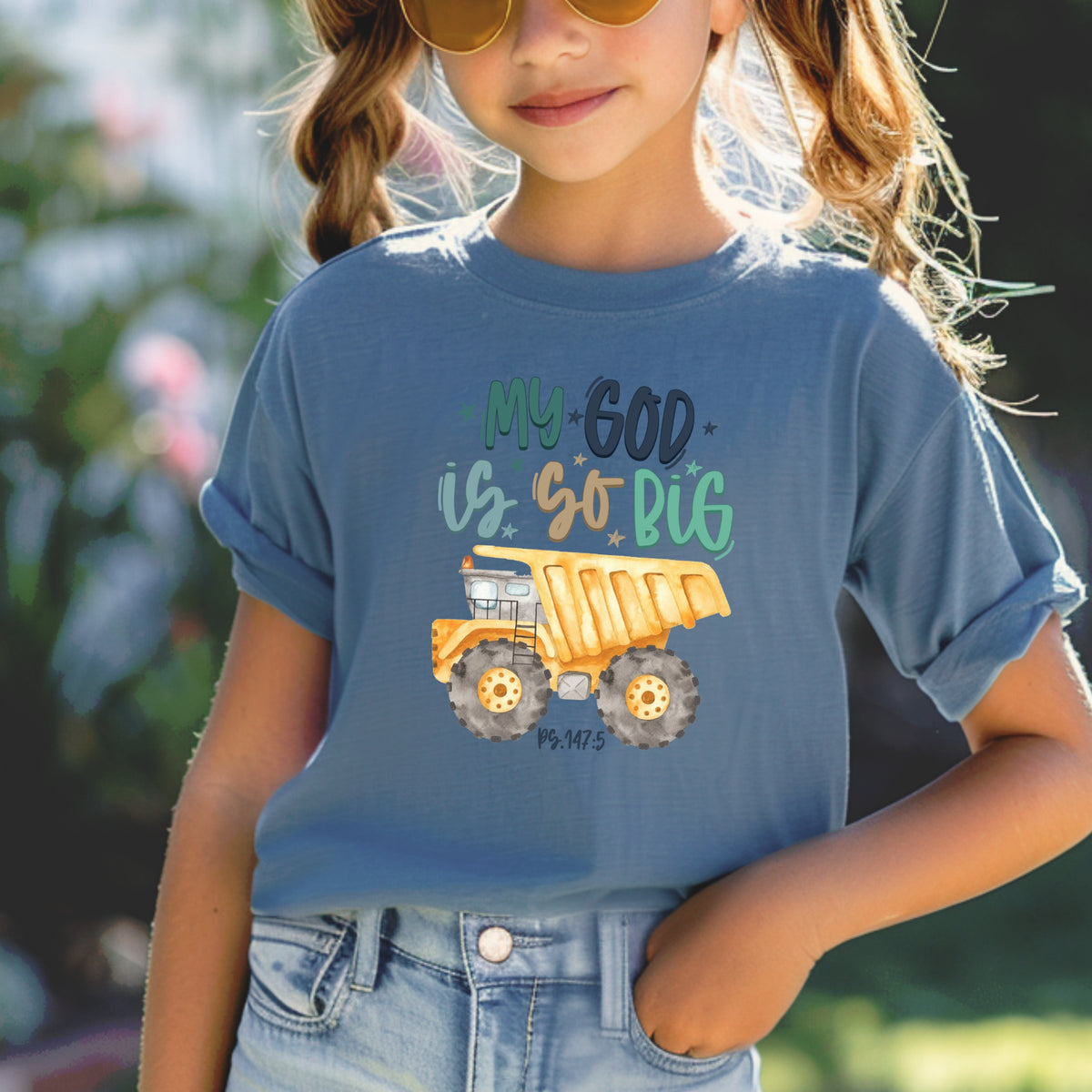 My God is So Big Kids - Youth Comfort Colors T-Shirt