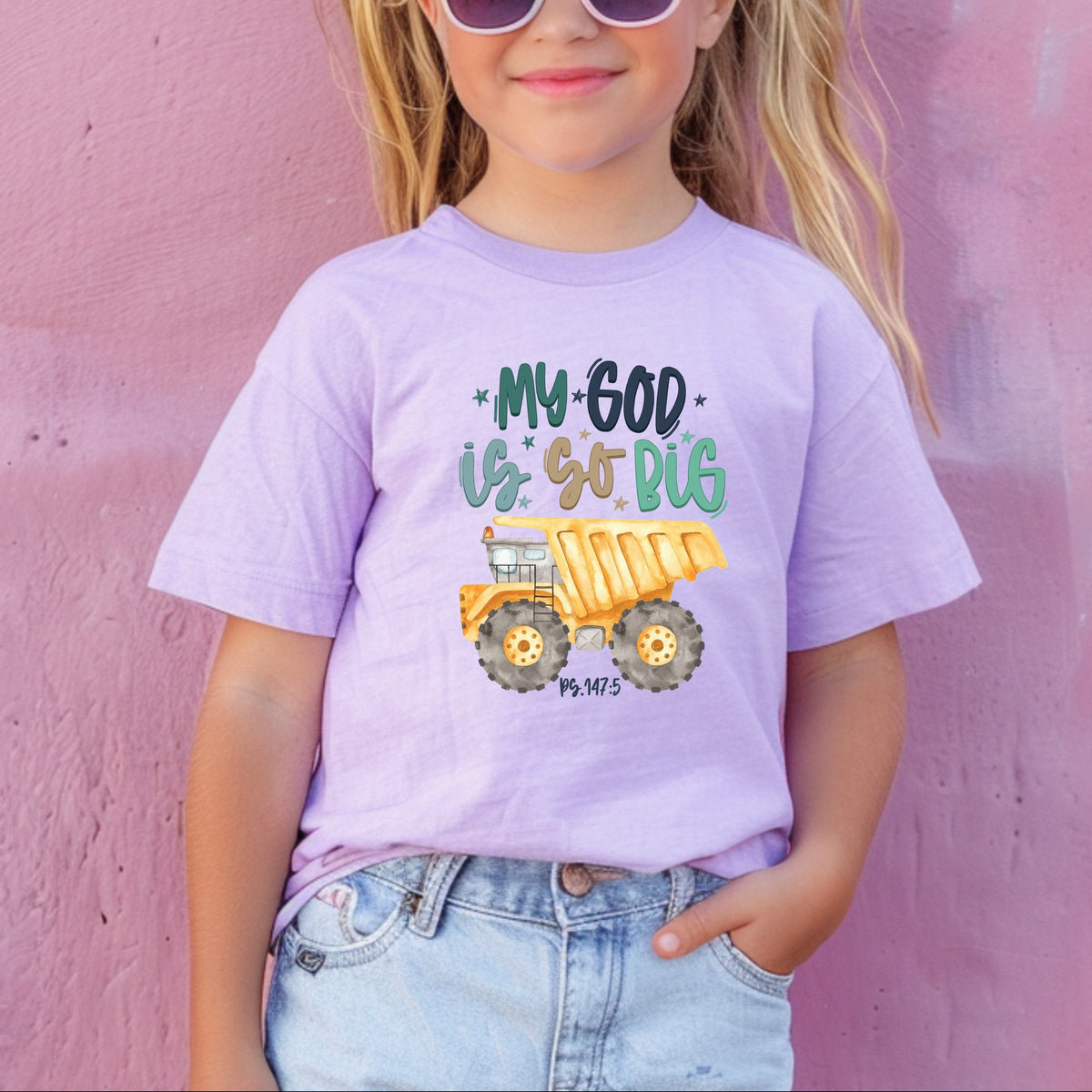 My God is So Big Kids - Youth Comfort Colors T-Shirt