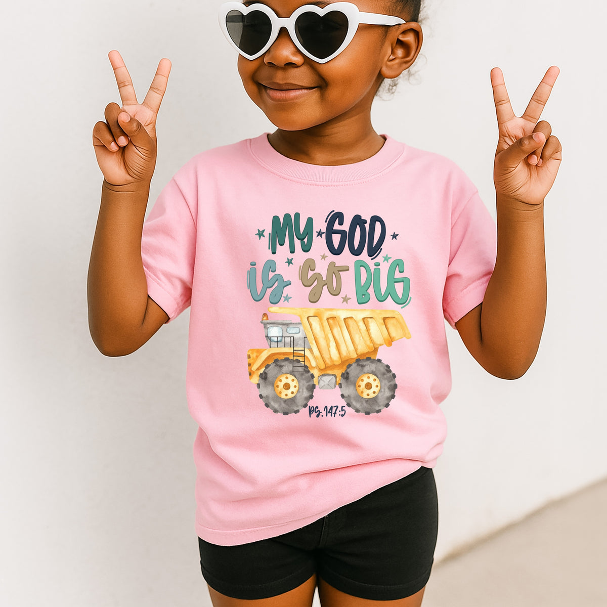 My God is So Big Kids - Youth Comfort Colors T-Shirt