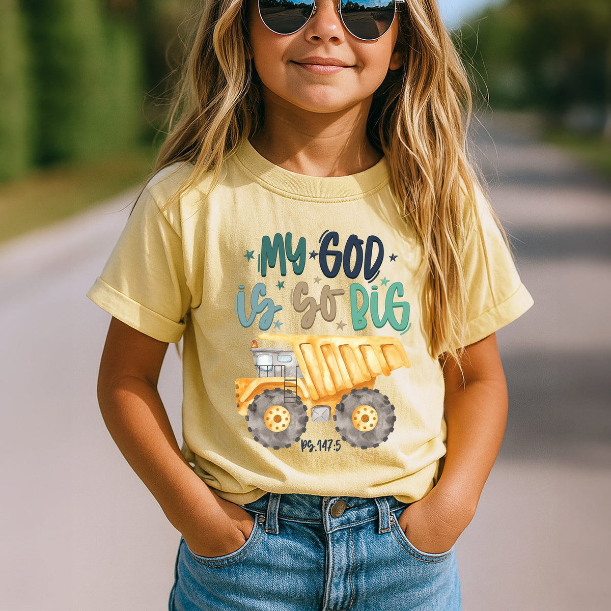 My God is So Big Kids - Youth Comfort Colors T-Shirt