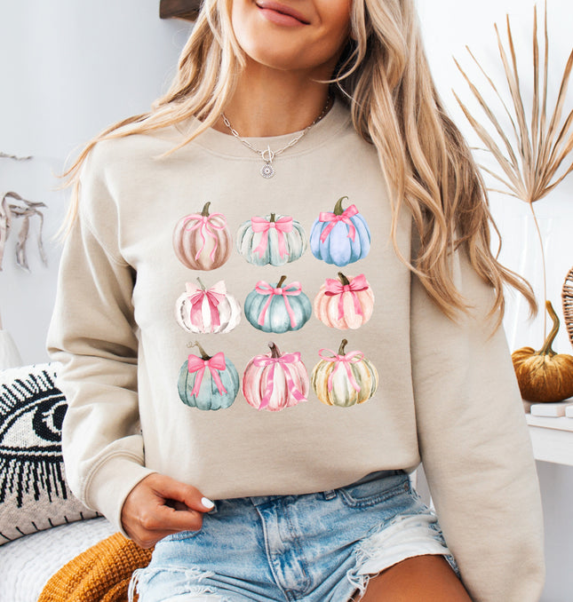 Coquette Pumpkins - Adult Crewneck Sweatshirt