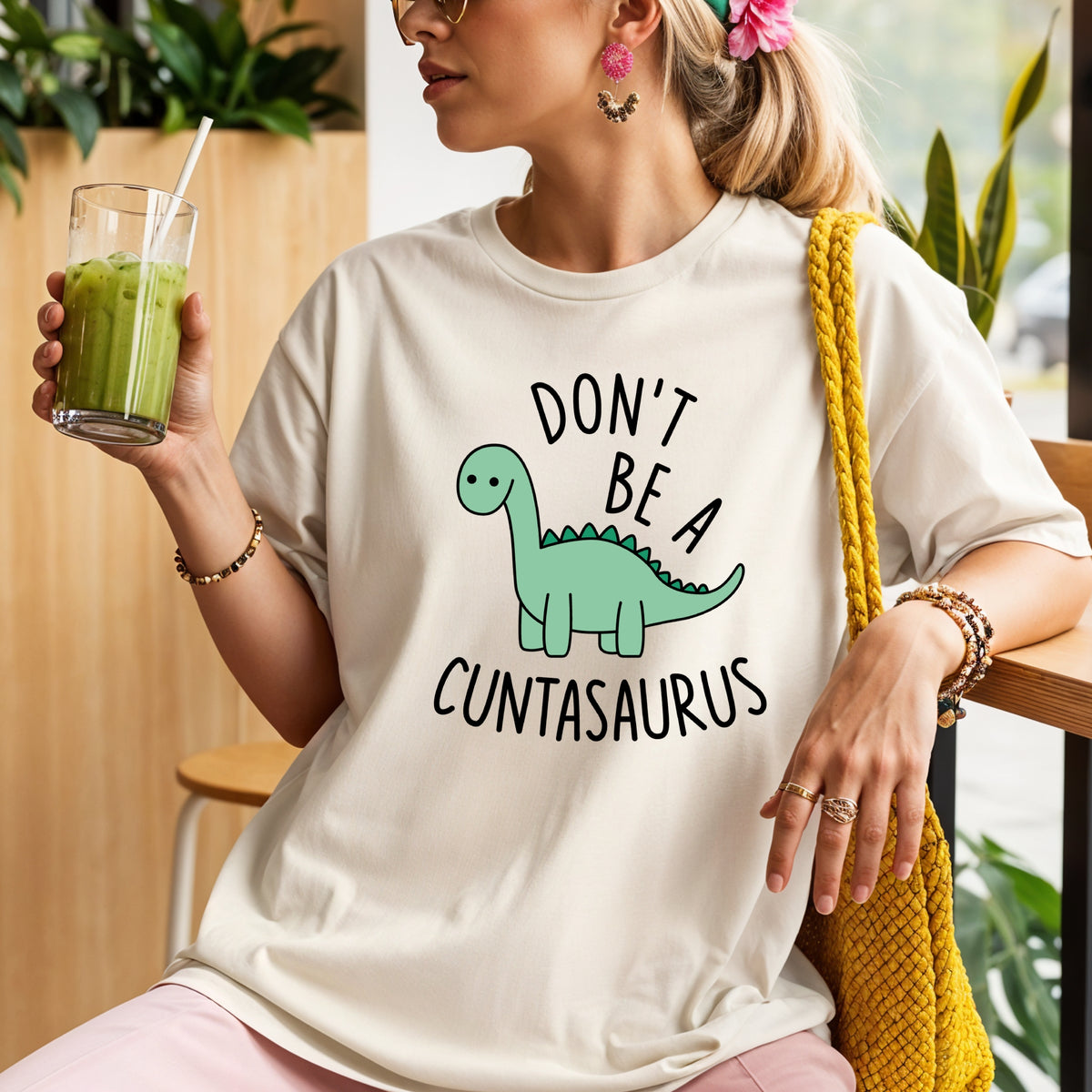 Dont Be A Cuntasaurus - Unisex Comfort Colors Garment-Dyed Heavyweight T-Shirt