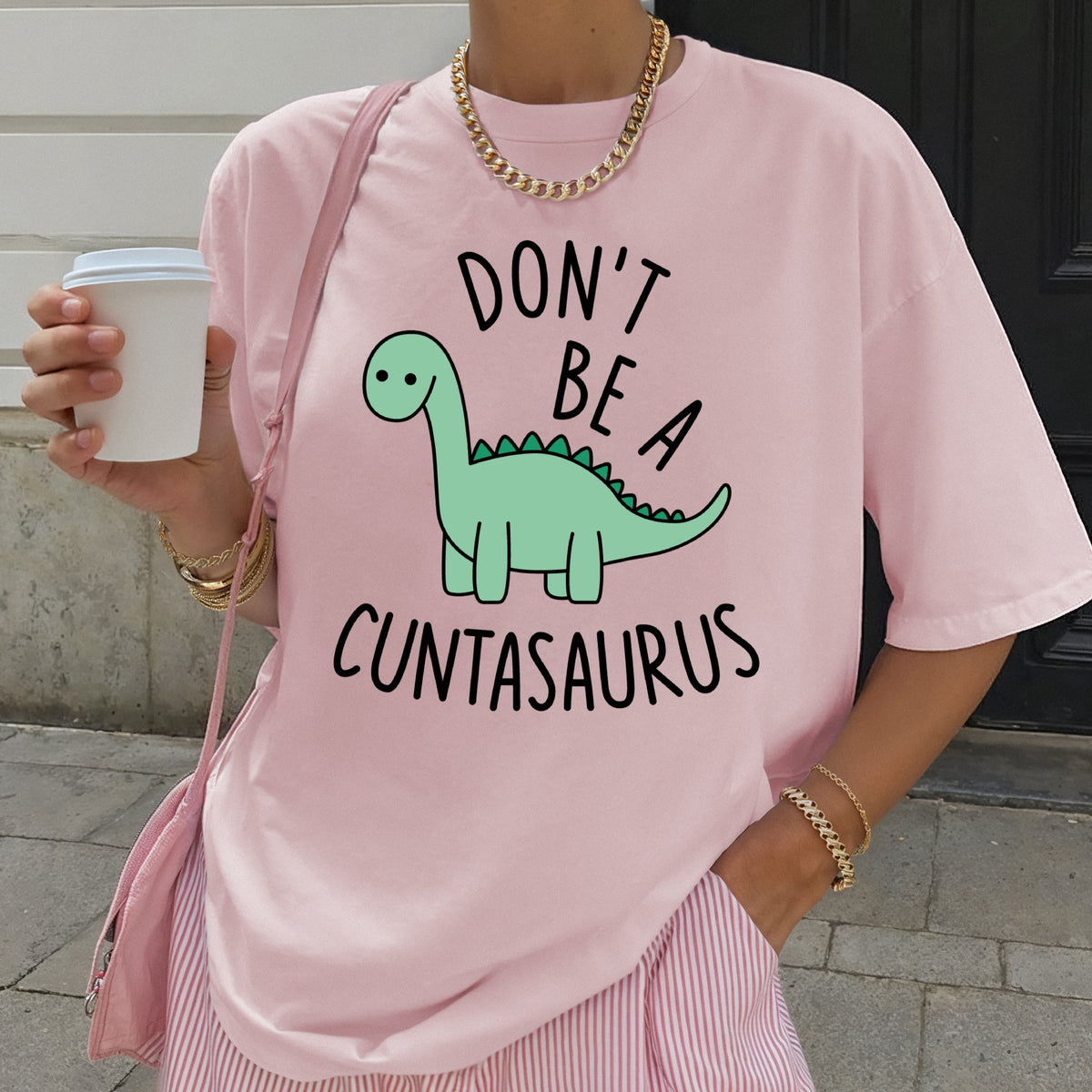Dont Be A Cuntasaurus - Unisex Comfort Colors Garment-Dyed Heavyweight T-Shirt