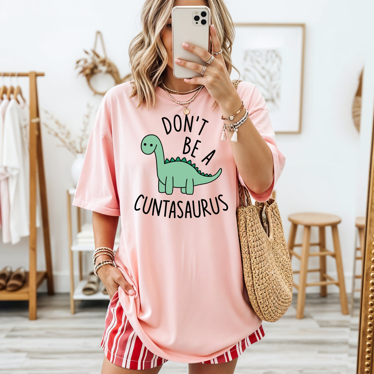 Don't Be A Cuntasaurus - Adult Comfort Colors T-Shirt