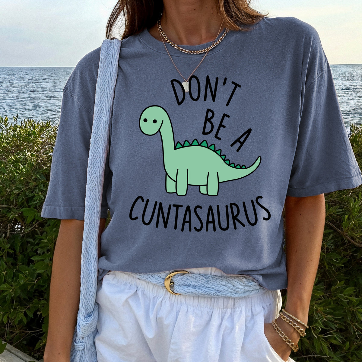 Dont Be A Cuntasaurus - Unisex Comfort Colors Garment-Dyed Heavyweight T-Shirt
